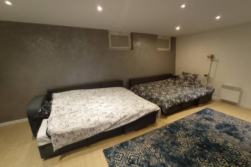 Apartamento Charming And Modern Cave In The Heart Of The Port Niza Exterior foto